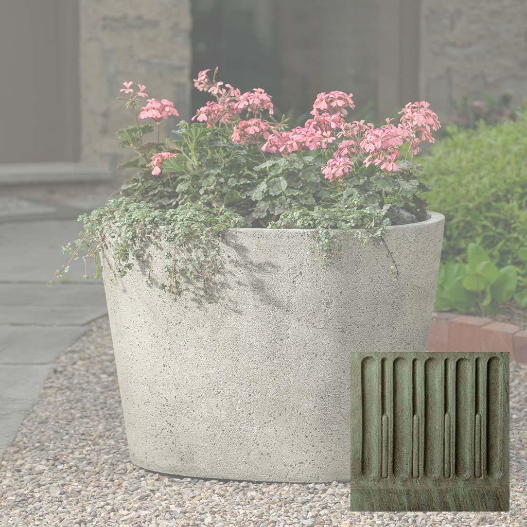 Tapered Oval Planter
