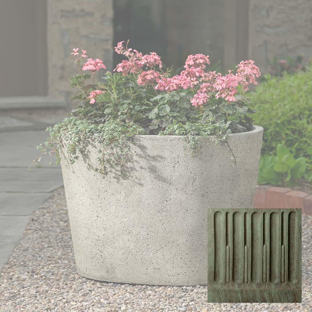Tapered Oval Planter