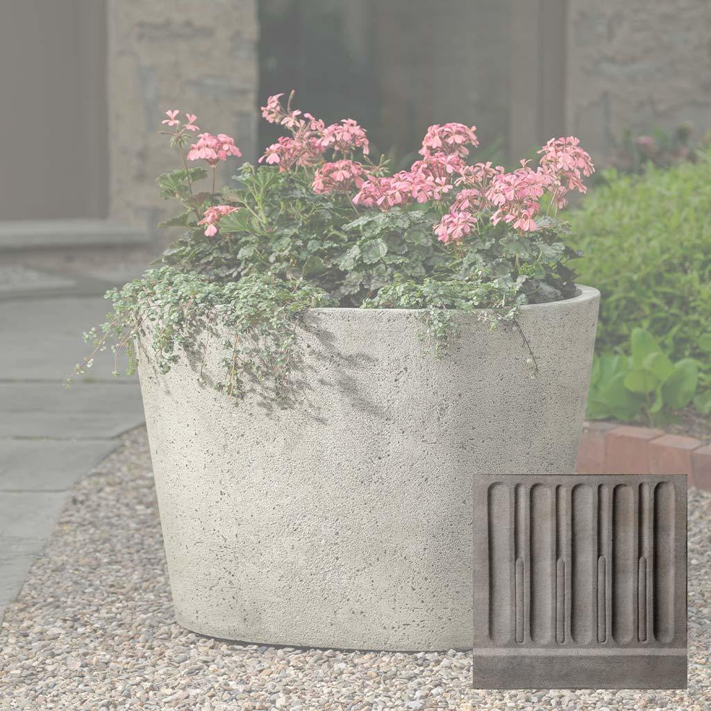 Tapered Oval Planter