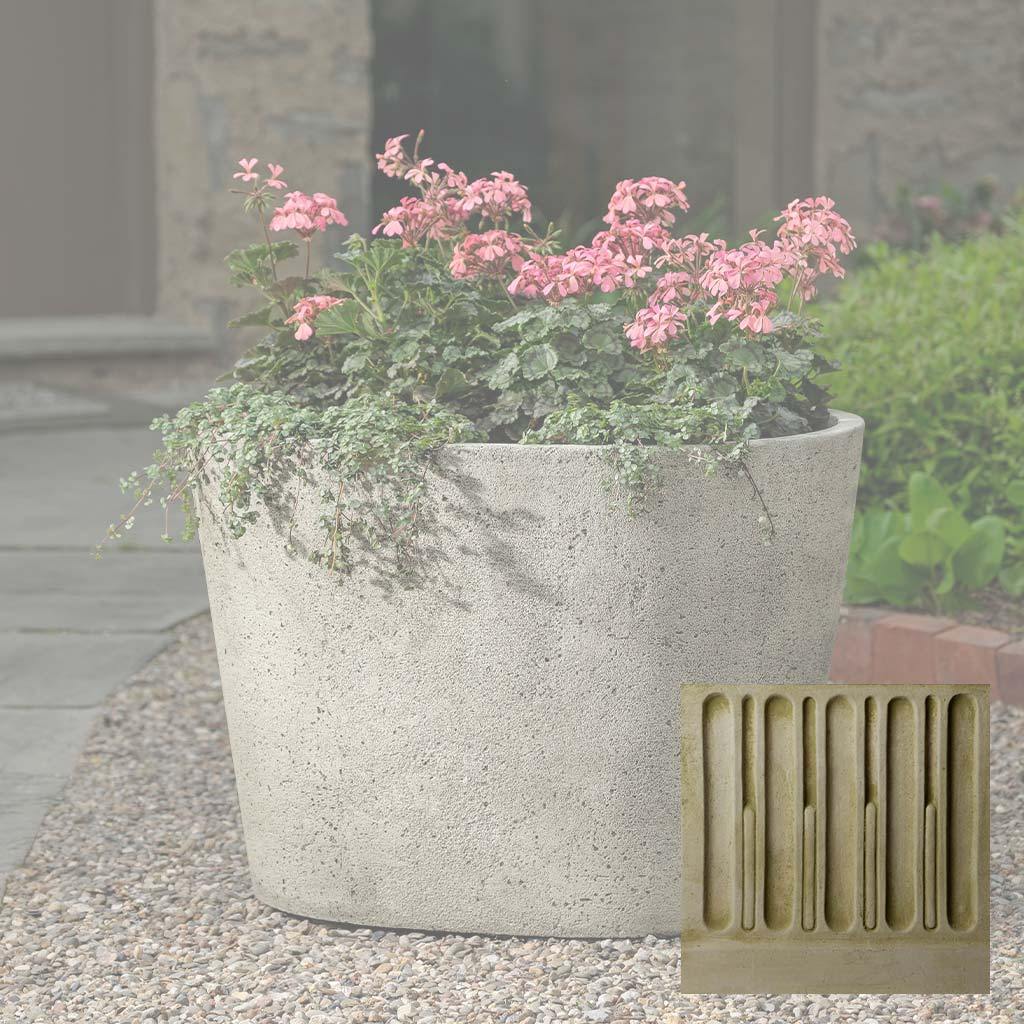 Tapered Oval Planter