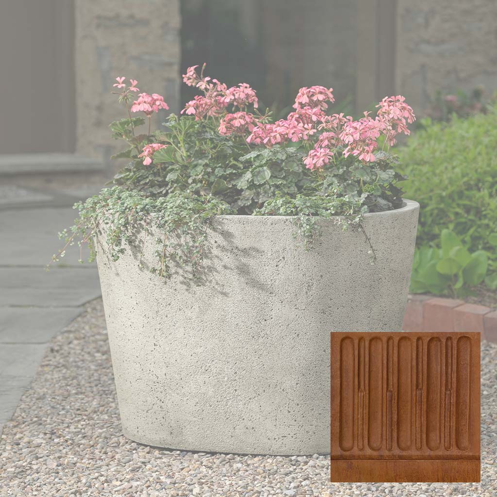 Tapered Oval Planter