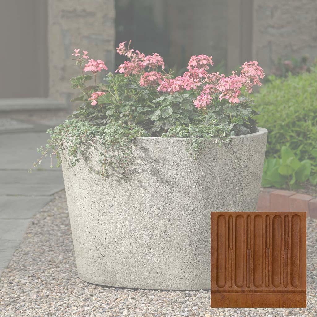 Tapered Oval Planter