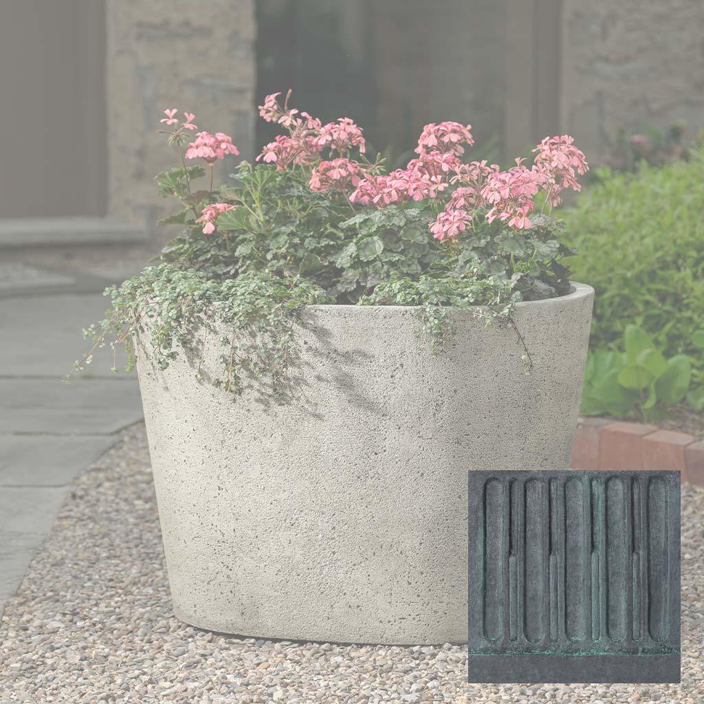 Tapered Oval Planter
