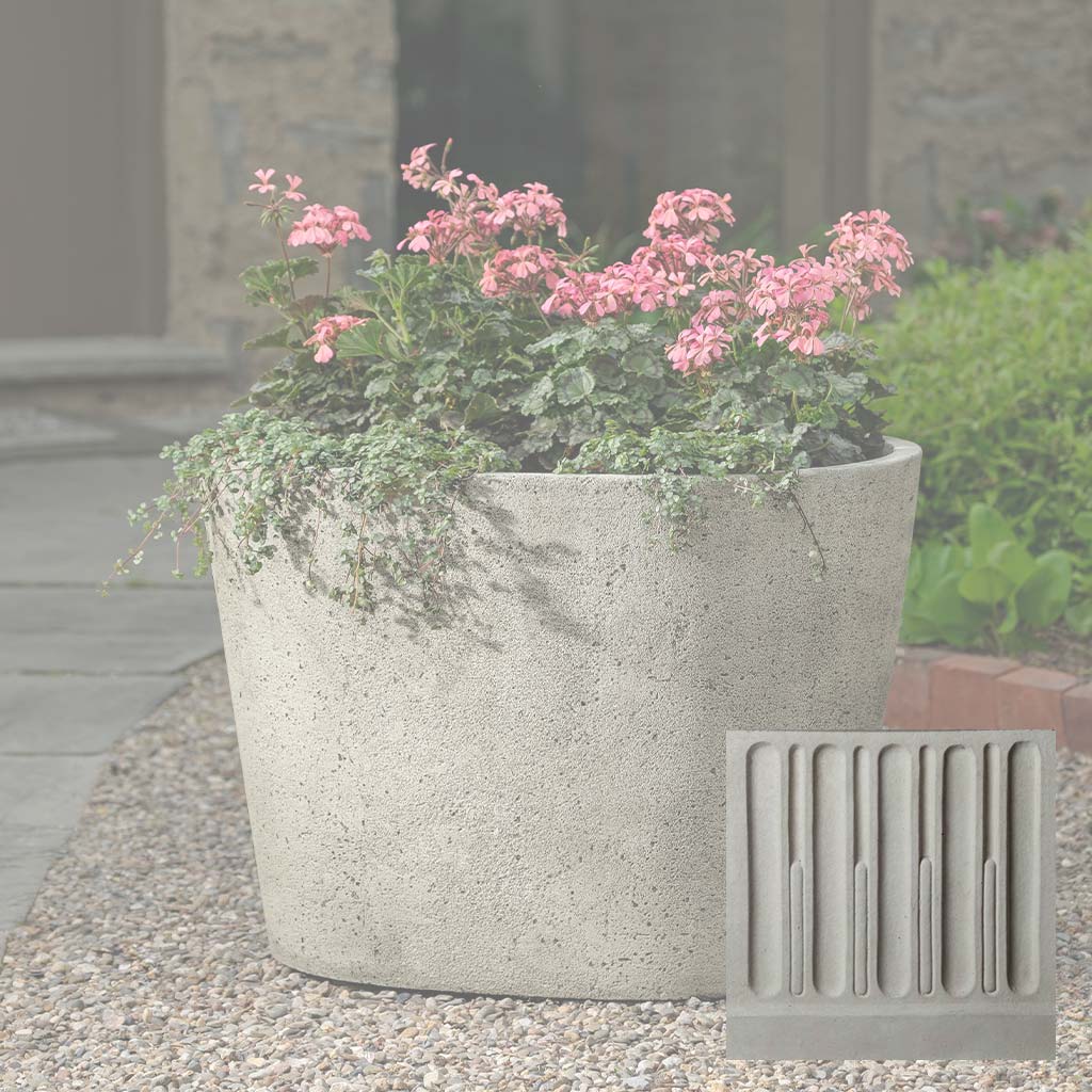 Tapered Oval Planter