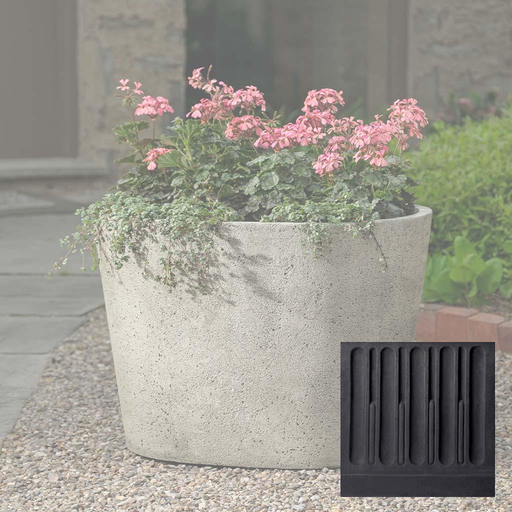 Tapered Oval Planter