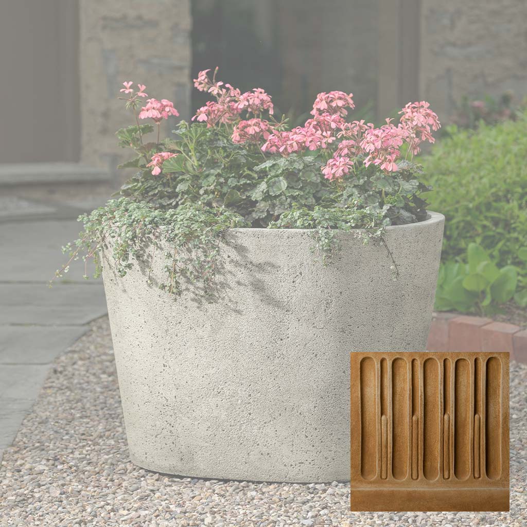 Tapered Oval Planter