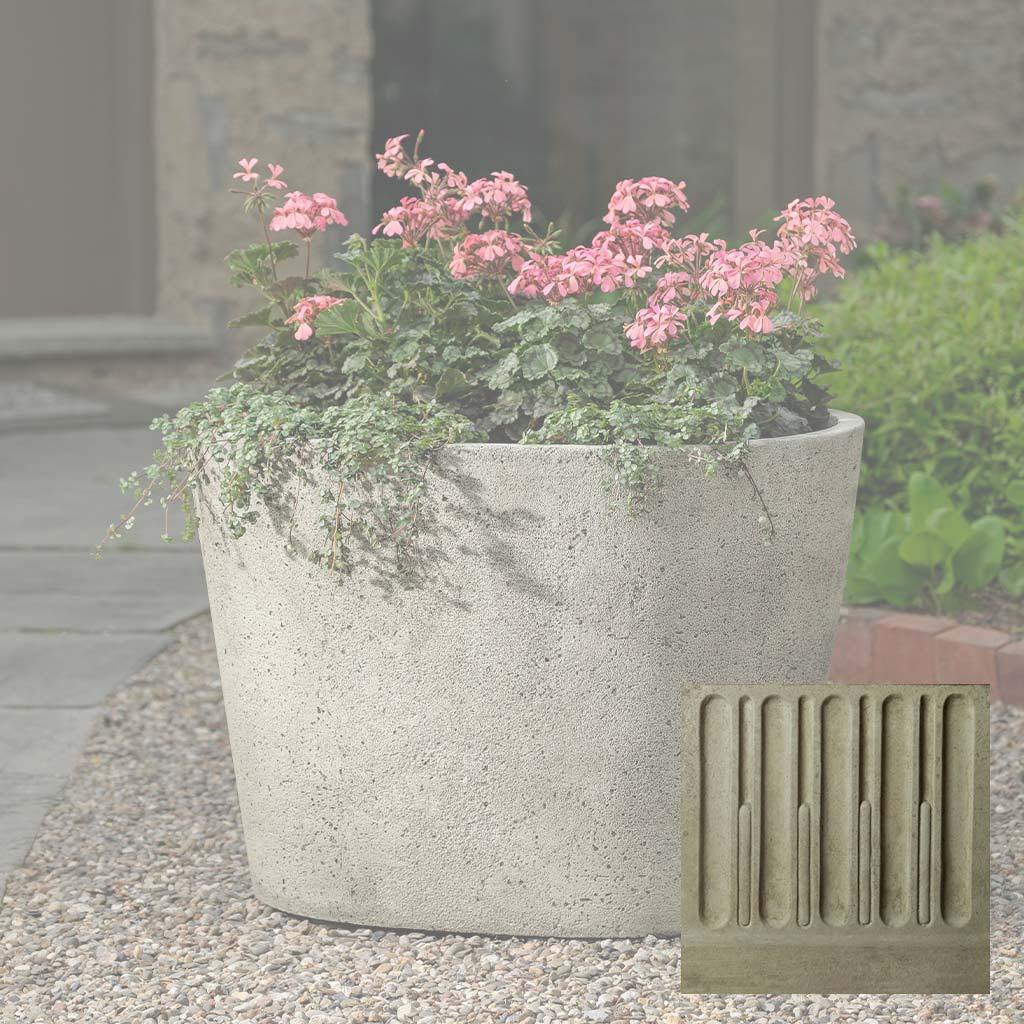Tapered Oval Planter
