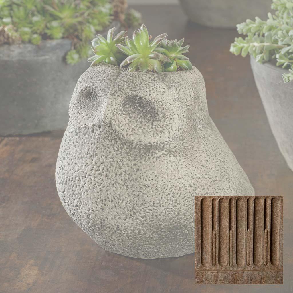 Stone Owl Planter