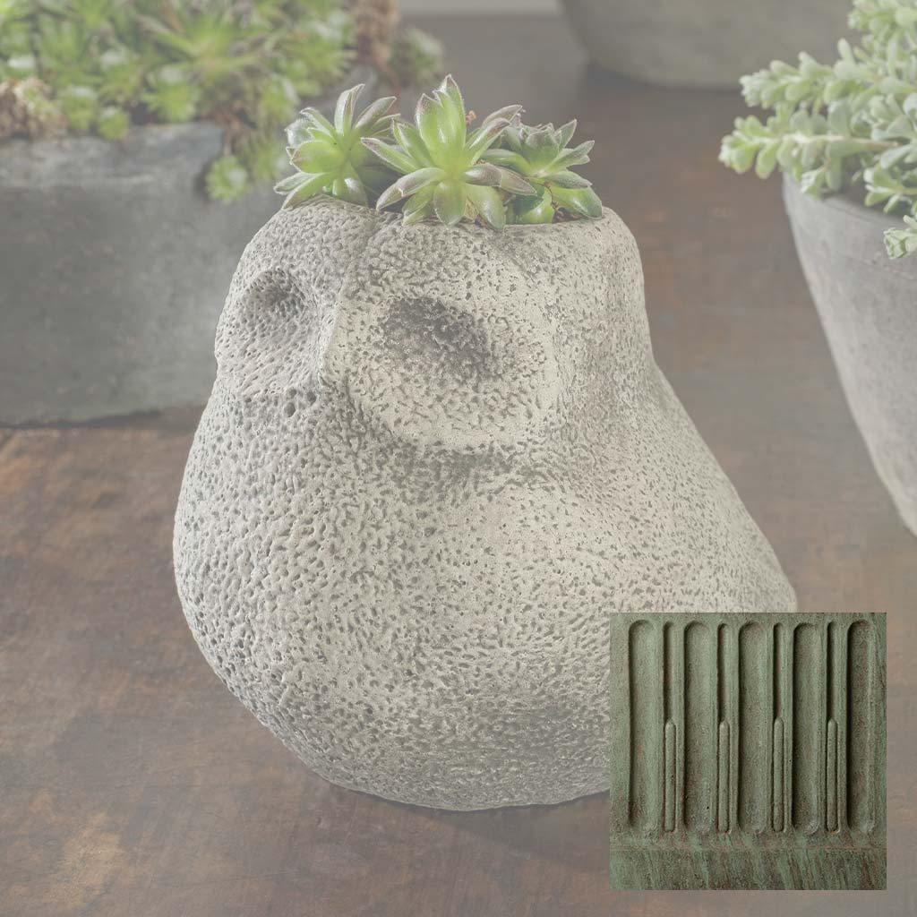 Stone Owl Planter