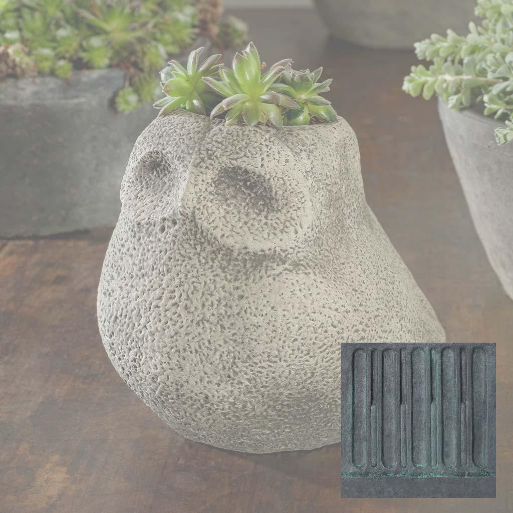 Stone Owl Planter