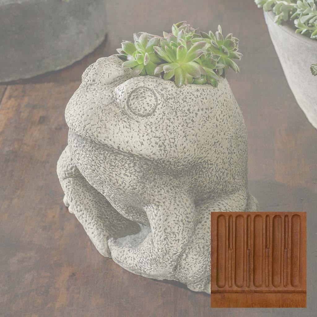 Stone Frog Planter