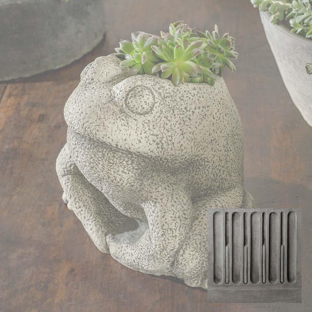 Stone Frog Planter