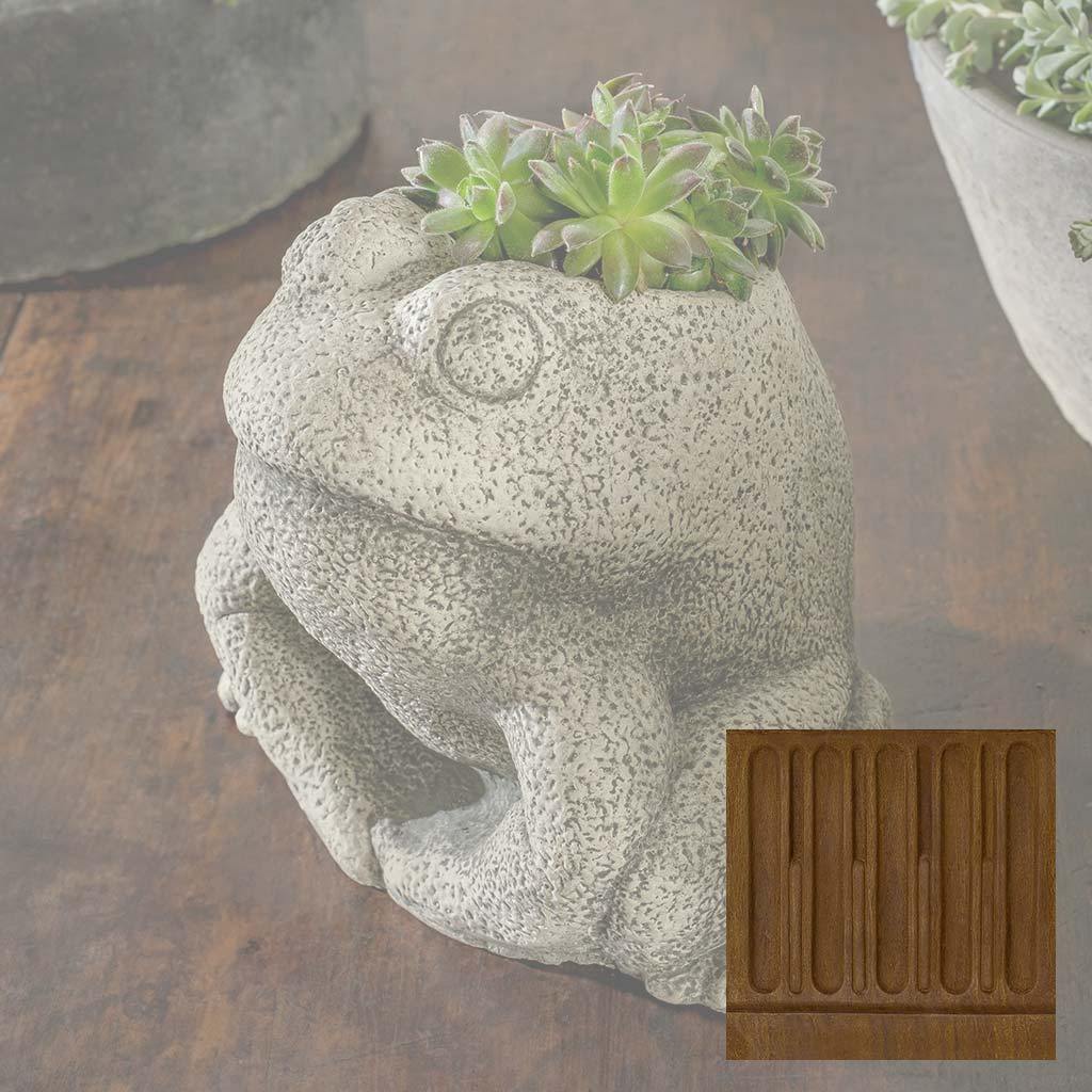Stone Frog Planter