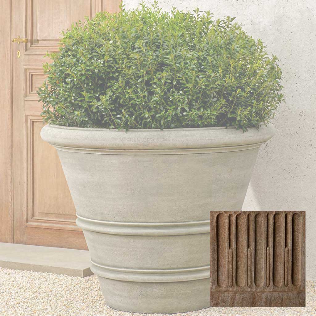 Classic Rolled Rim Planter, Large
