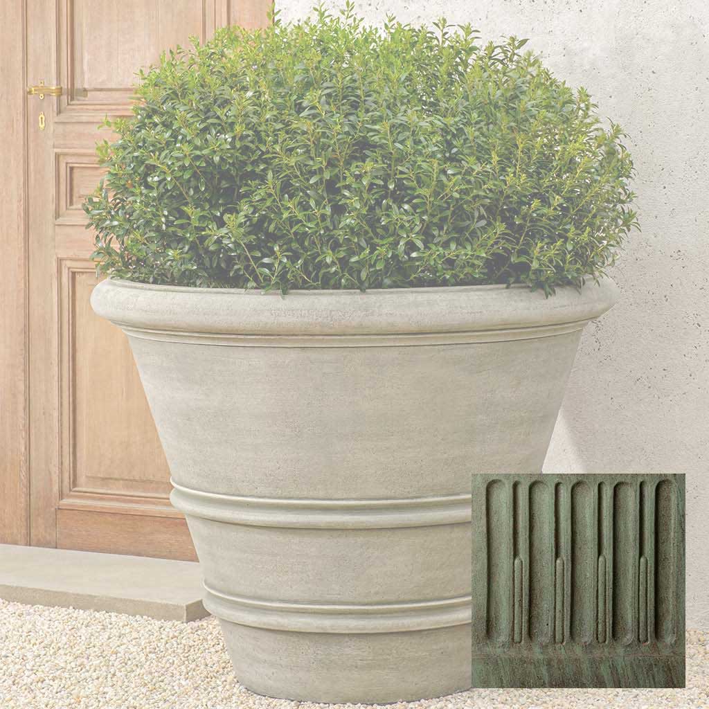 Classic Rolled Rim Planter, Large