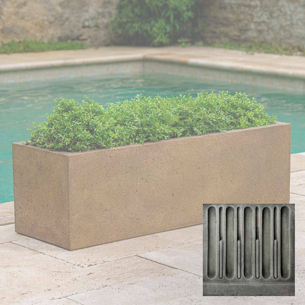 Textured Trough Planter