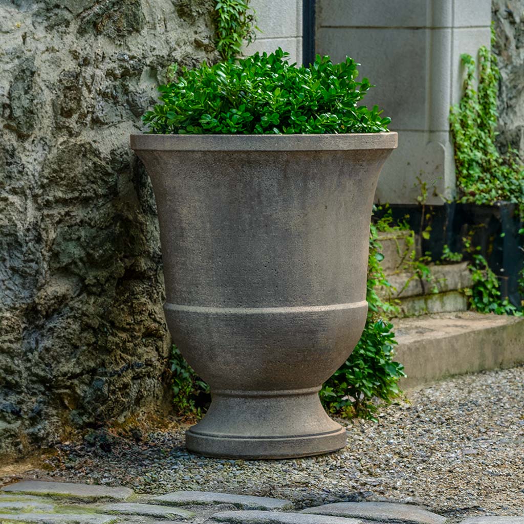 Textured Pascal Urn, Large