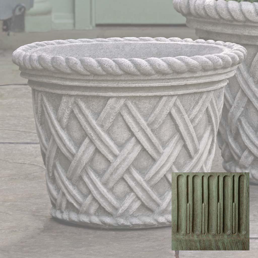 English Weave Planter - Medium