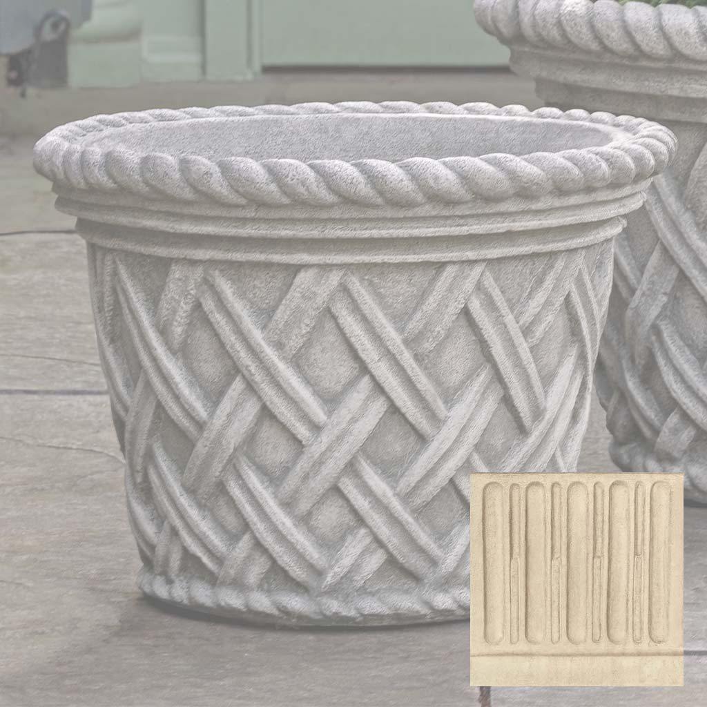English Weave Planter, Large - Thumbnail 4