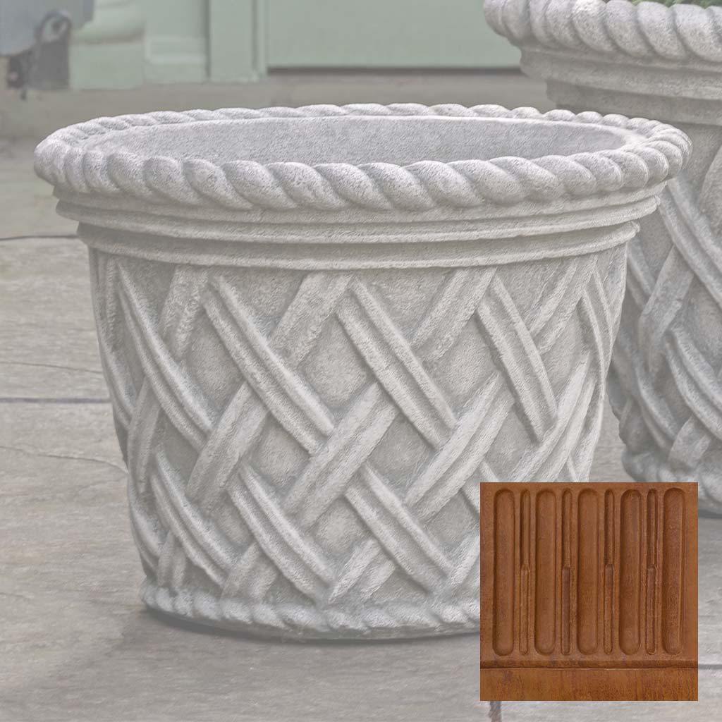 English Weave Planter - Medium