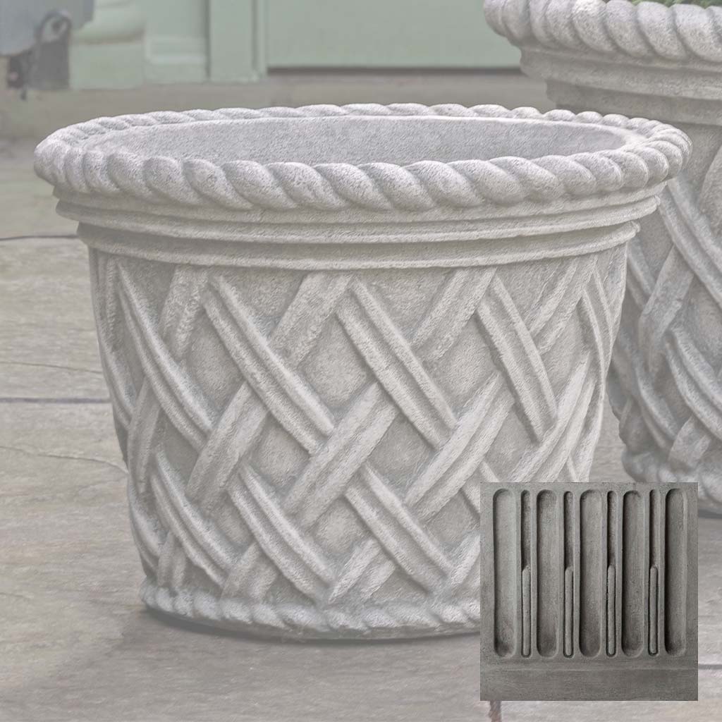 English Weave Planter - Medium