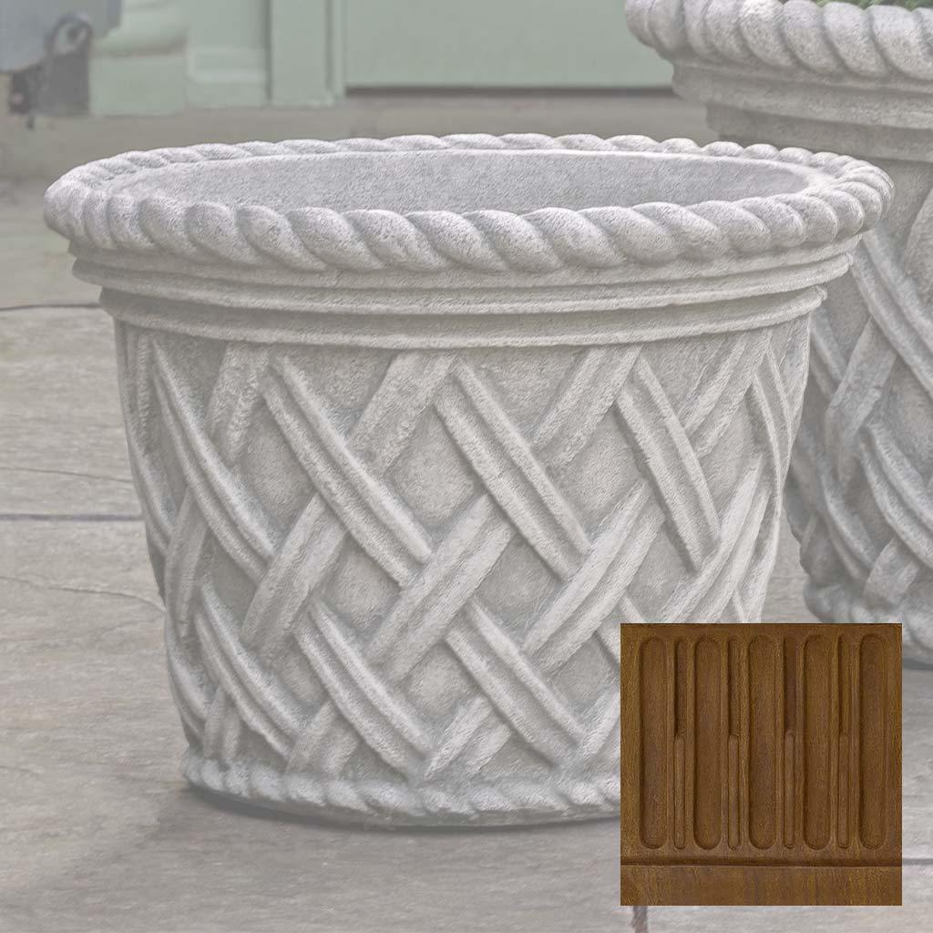 English Weave Planter - Medium