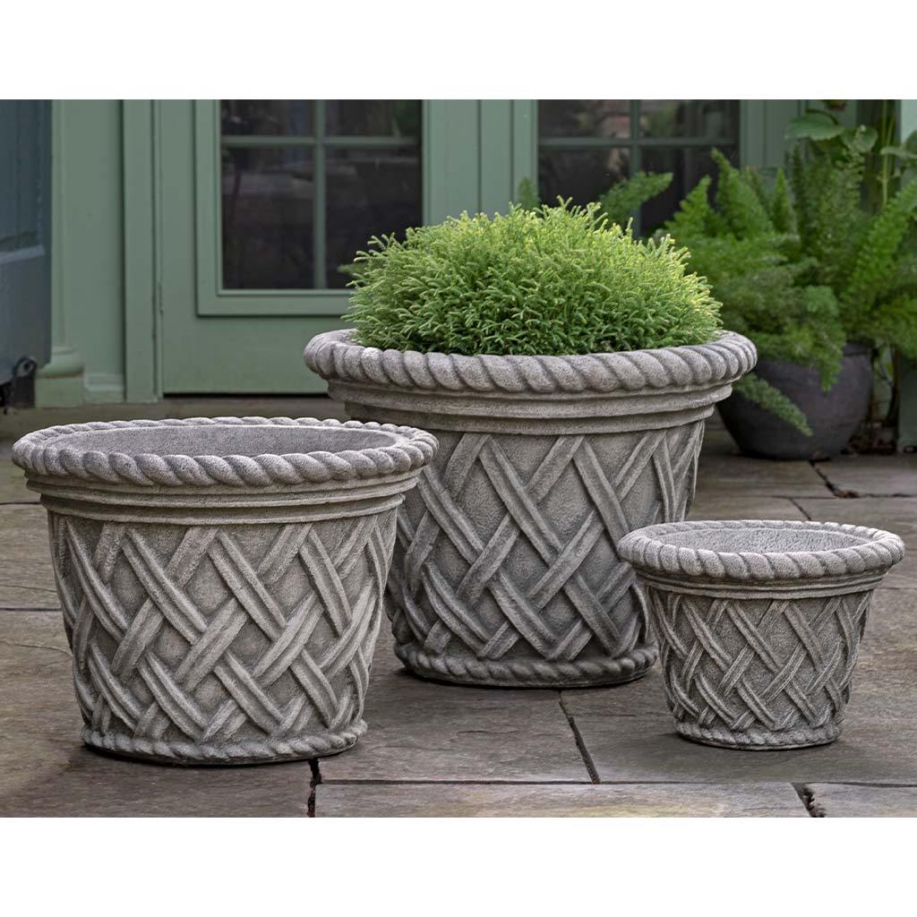 English Weave Planter - Medium