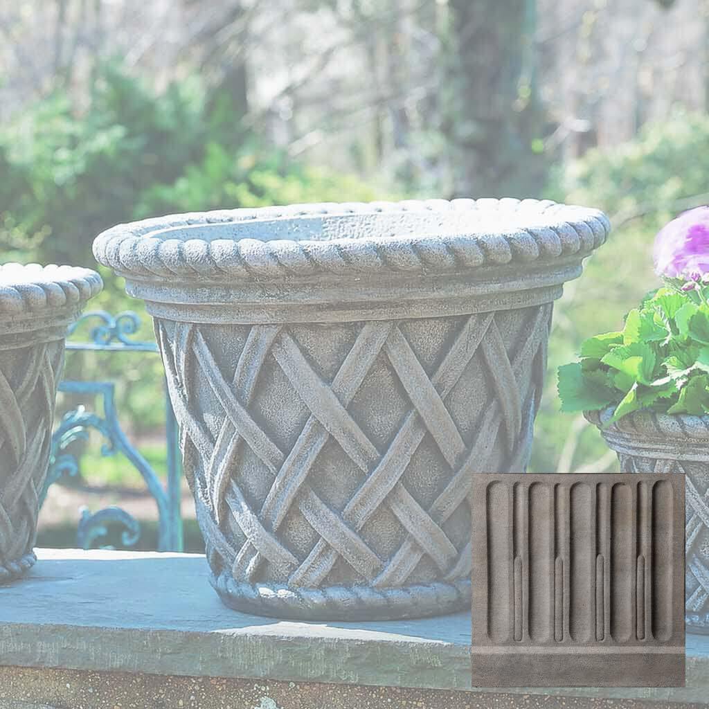 English Weave Planter - Large