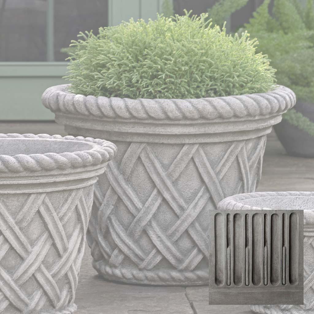 Campania International English Weave Planter - Thumbnail 4