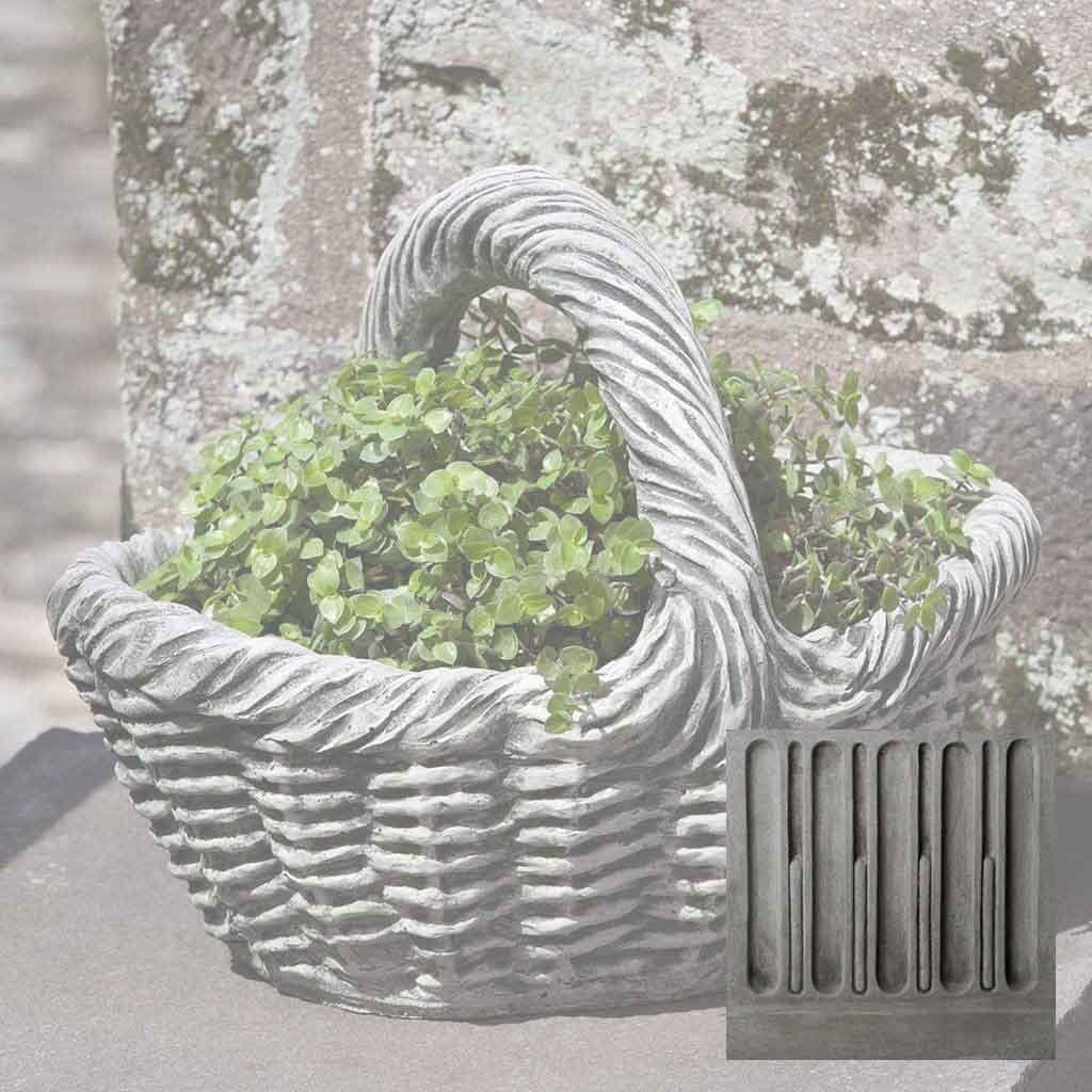 Basket With Handle Planter - Small