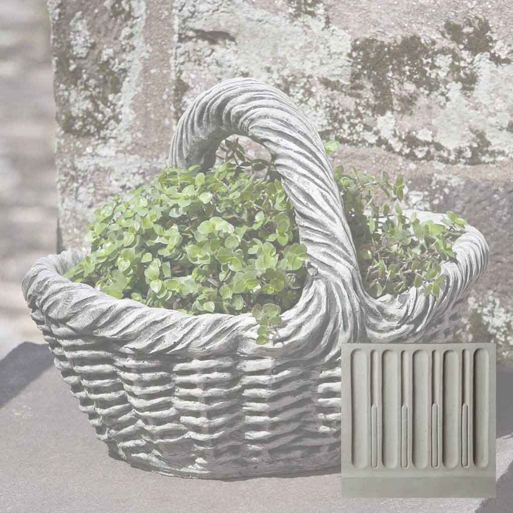 Basket With Handle Planter - Small