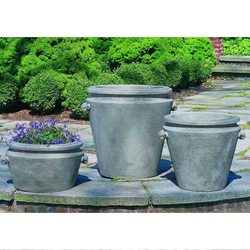 Scroll Handle Planter - Medium