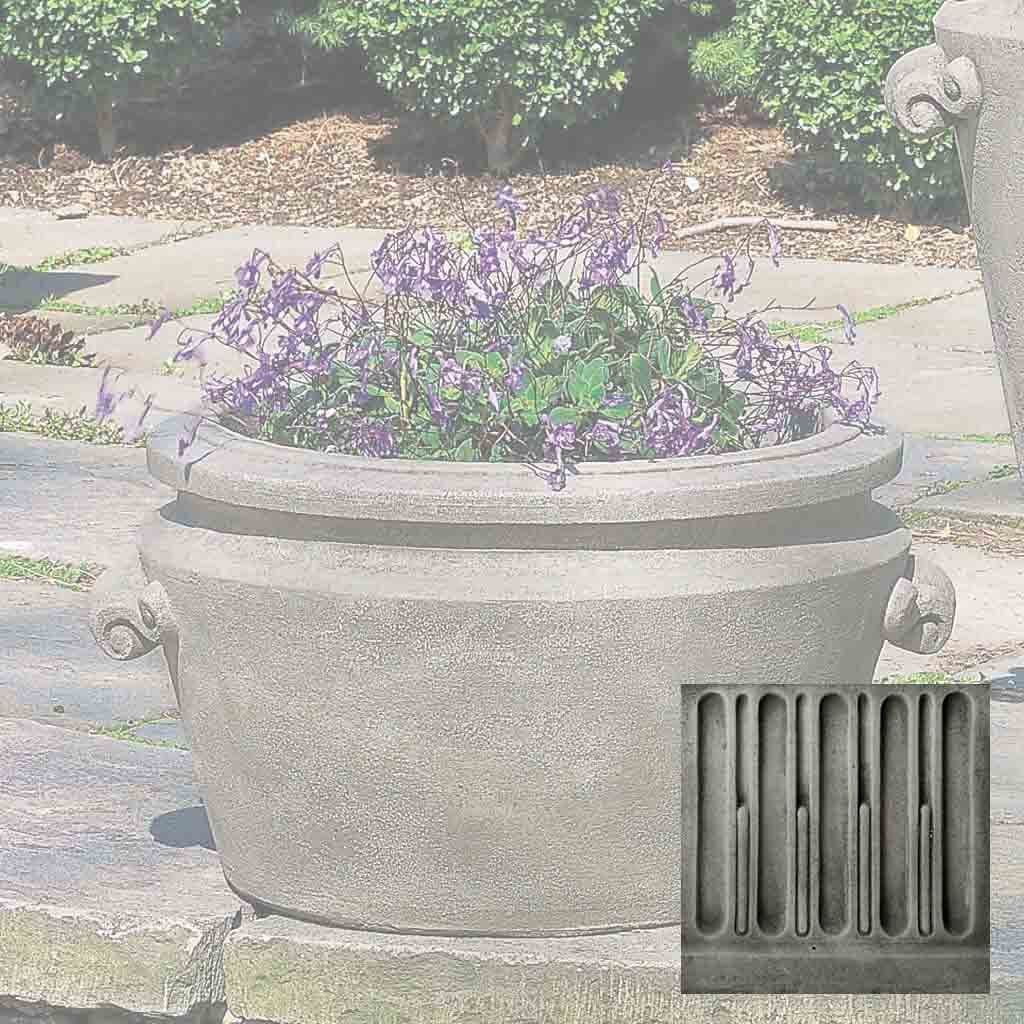 Scroll Handle Tub Planter