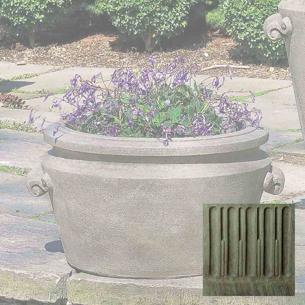 Scroll Handle Tub Planter