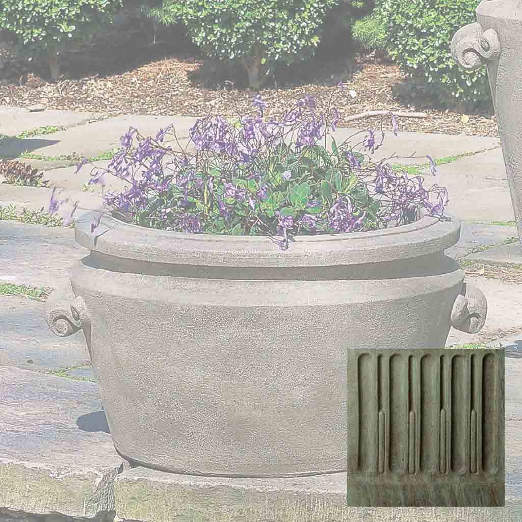 Scroll Handle Tub Planter
