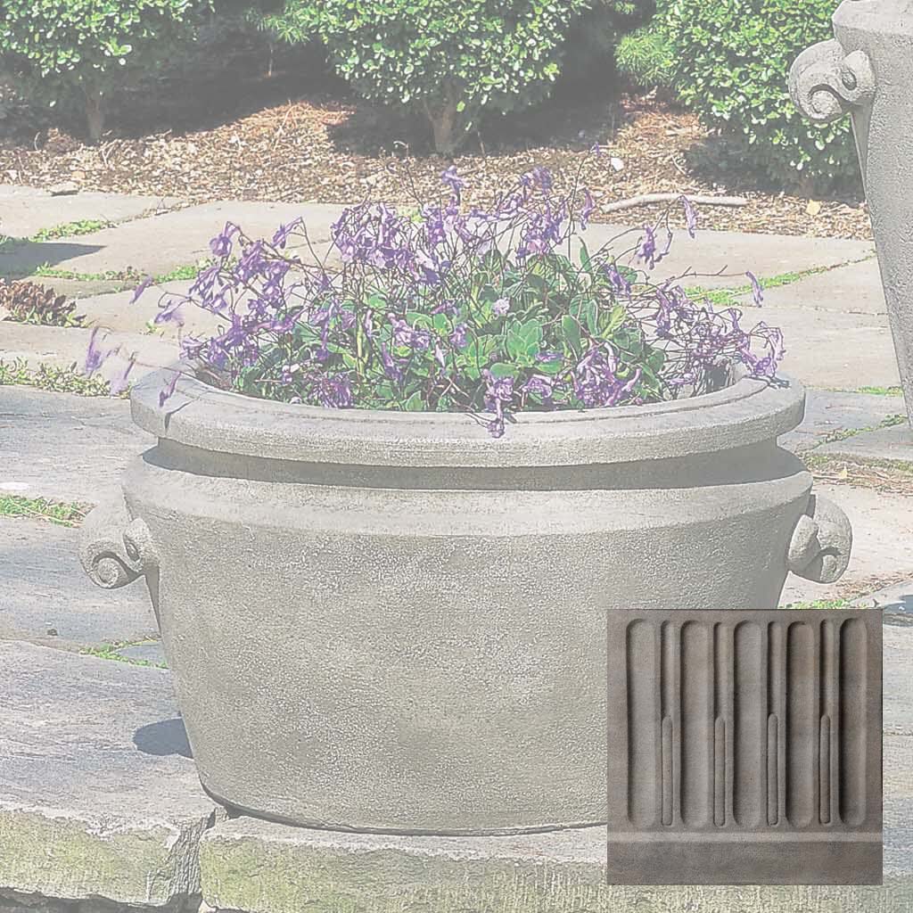 Scroll Handle Tub Planter