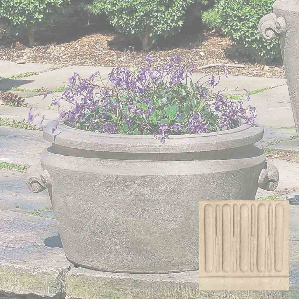 Scroll Handle Tub Planter