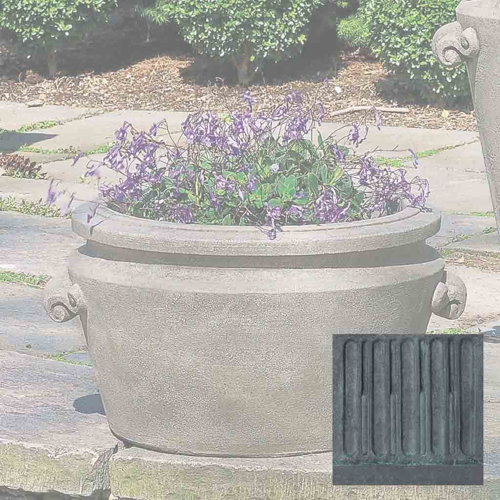 Scroll Handle Tub Planter