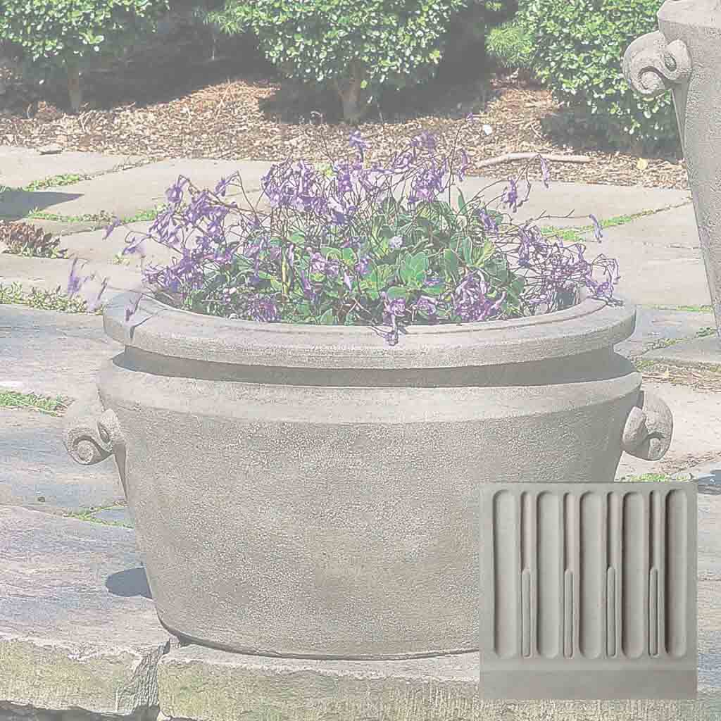 Scroll Handle Tub Planter