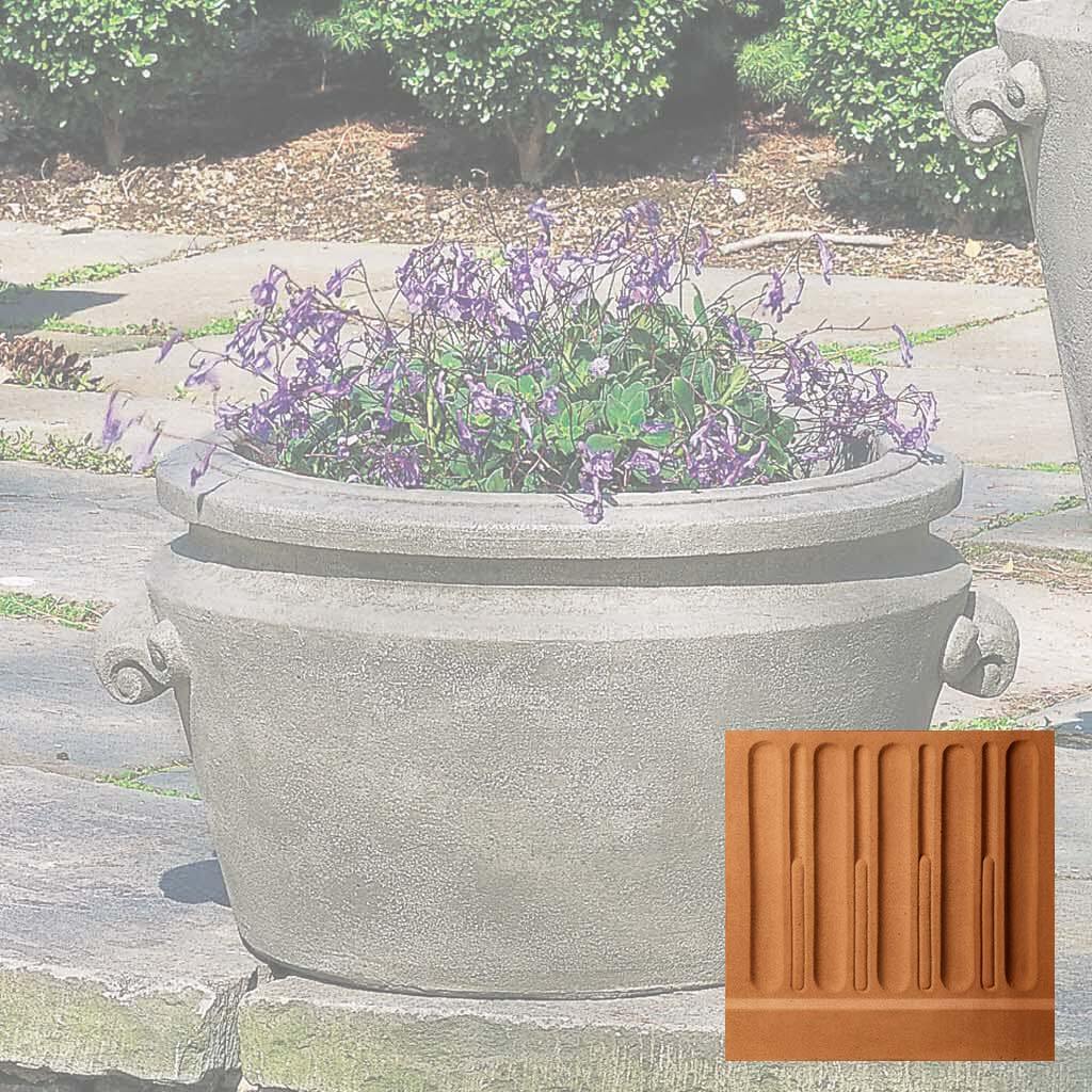 Scroll Handle Tub Planter