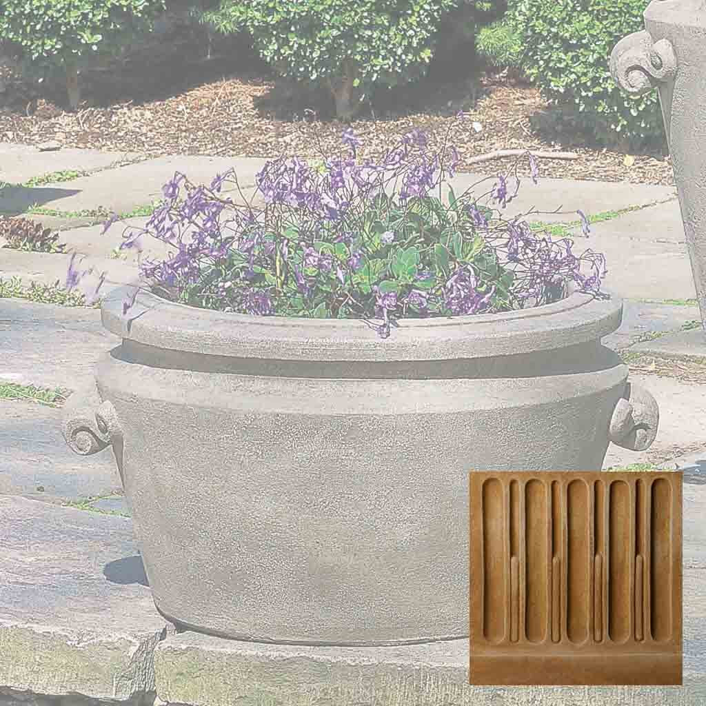 Scroll Handle Tub Planter