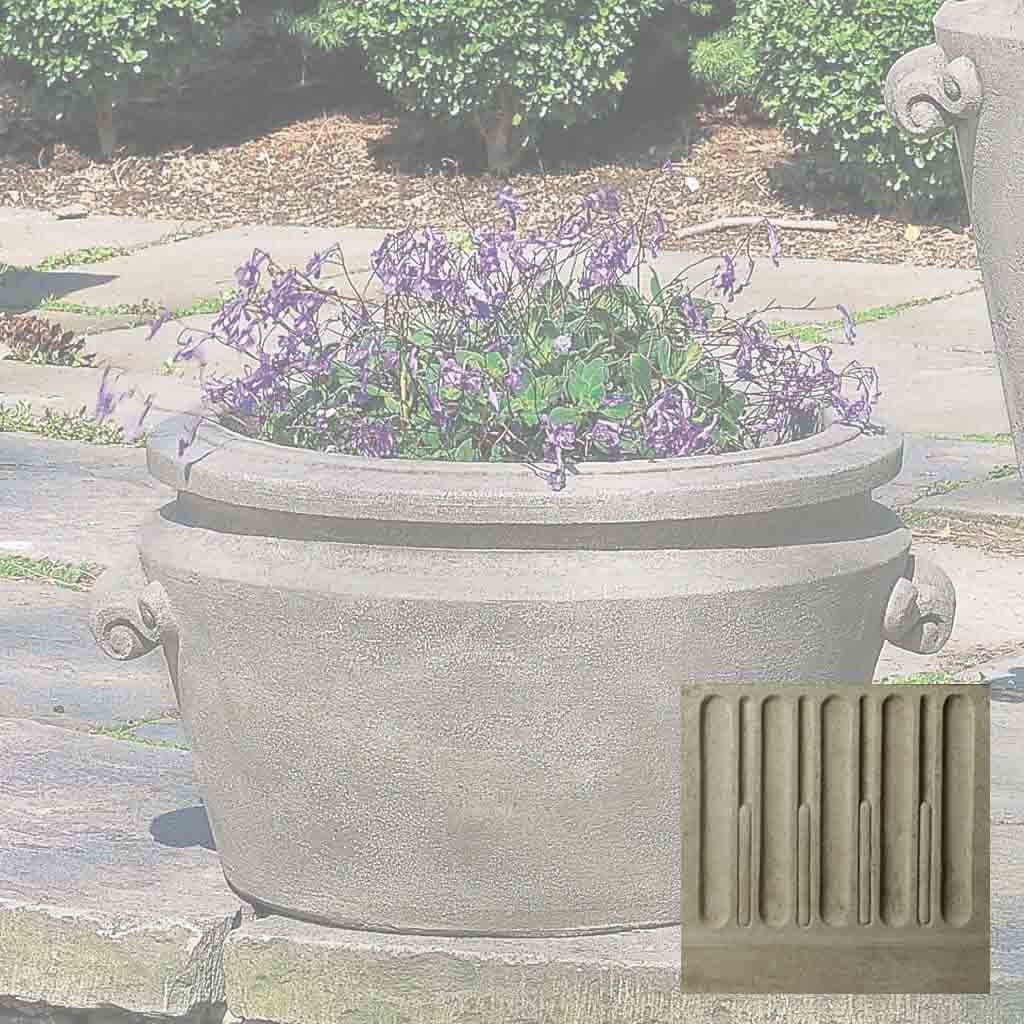 Scroll Handle Tub Planter