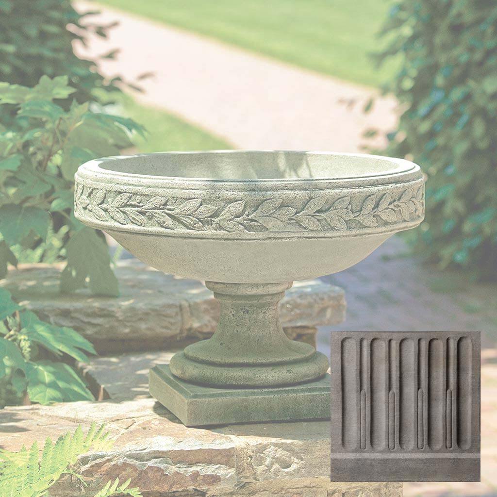 Longwood Laurel Banded Urn