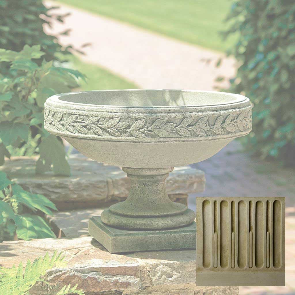 Longwood Laurel Banded Urn