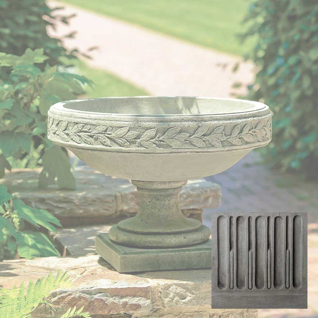 Longwood Laurel Banded Urn