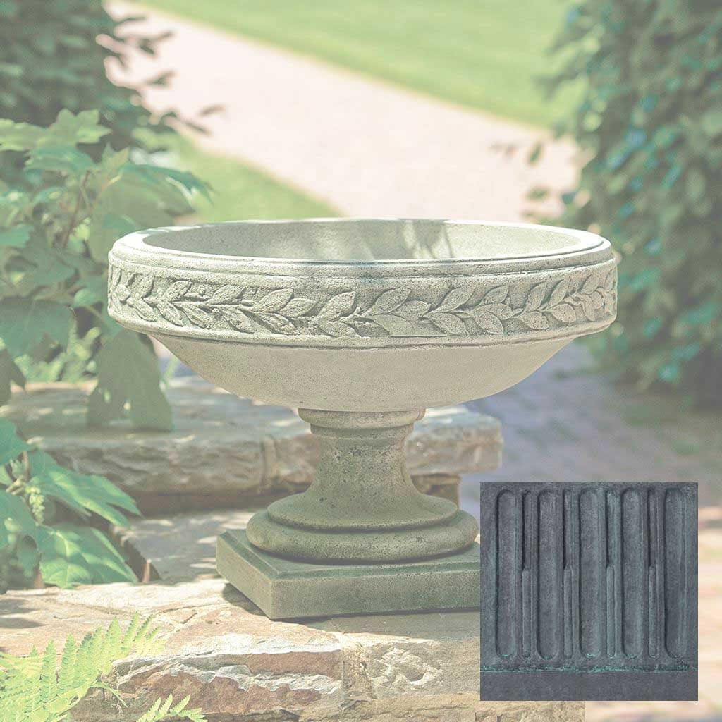 Longwood Laurel Banded Urn