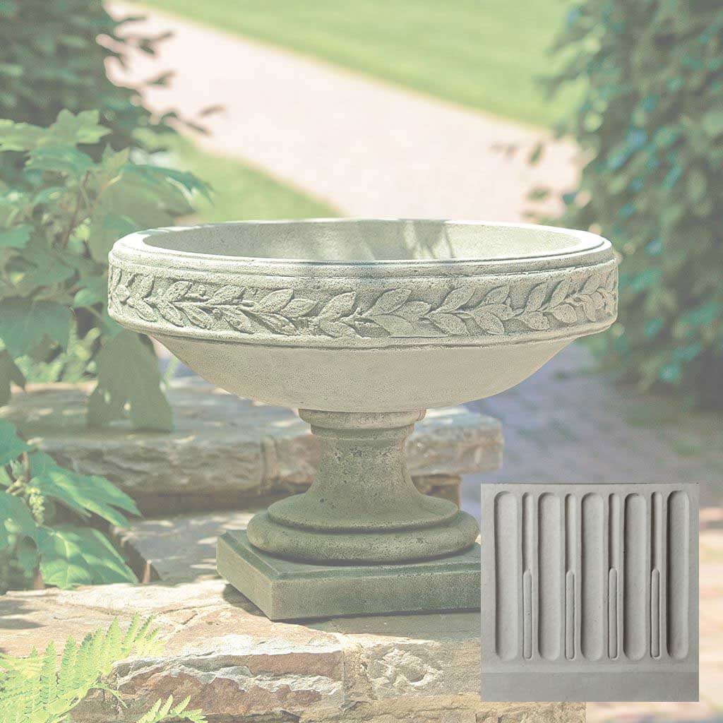 Longwood Laurel Banded Urn