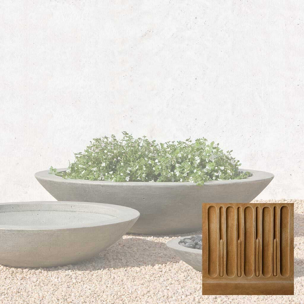 Campania International Low Zen Large Bowl | Garden-Fountains
