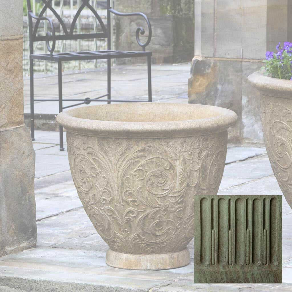 Campania Arabesque Square Planter - Thumbnail 5
