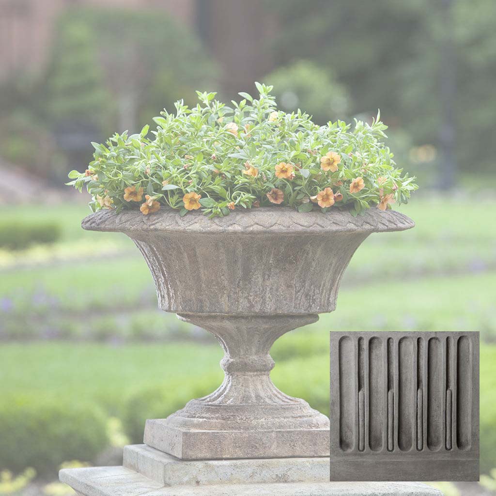 Smithsonian Fluted Valentine Urn
